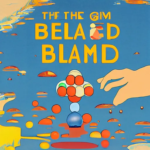 Prompt: the glass bead game, in the style of a wes anderson poster