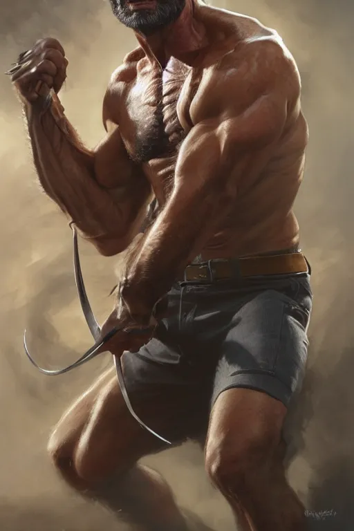 Image similar to billy bruto as wolverine, detailed, 8 k, trending on artstation, smooth, sharp focus artwork by mark arian, artgerm, mark keathley, greg rutkowski