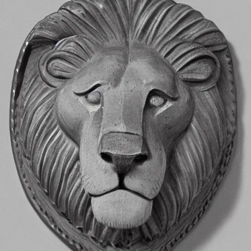 Image similar to lion, 1 9 th century