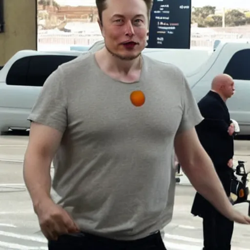 Prompt: elon musk in the shape of an egg