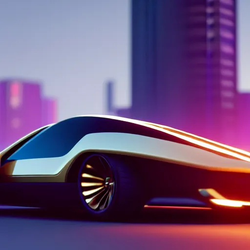 Image similar to car : medium size, motherboard forms in the style of zaha hadid architecture sci-fi futuristic setting ultra realistic photography, keyshot render, octane render, unreal engine 5 render , high oiled liquid glossy specularity reflections, ultra detailed, golden hour 4k, 8k, 16k in the style ofblade runner 2049 Cyberpunk 2077 ghost in the shell thor 2 marvel film : tilt shift: sharp focus