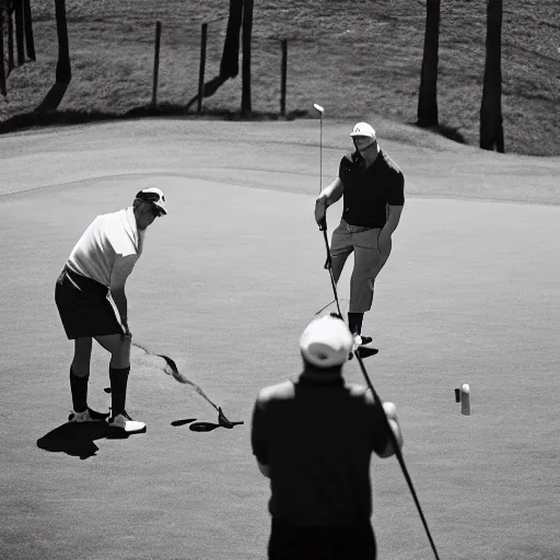 Image similar to Vikings playing golf, 25mm Leica photo