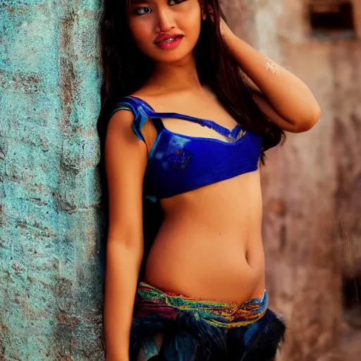 Image similar to girl from kathmandu, nepal posing for playboy photoshoot