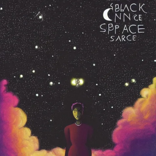 Image similar to black space, no contrrast, starless