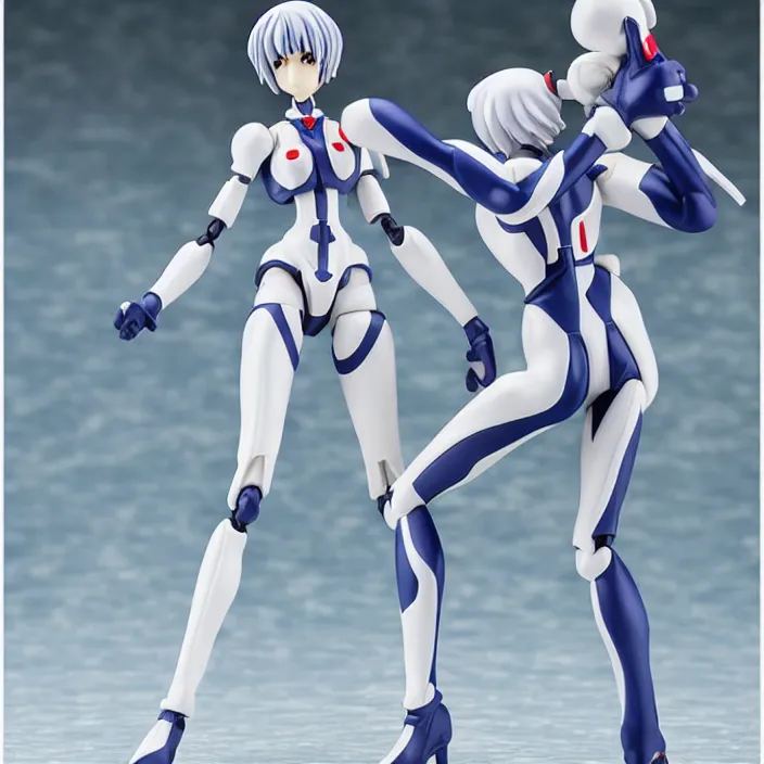 Image similar to rei ayanami plug suit pop up parade figurine