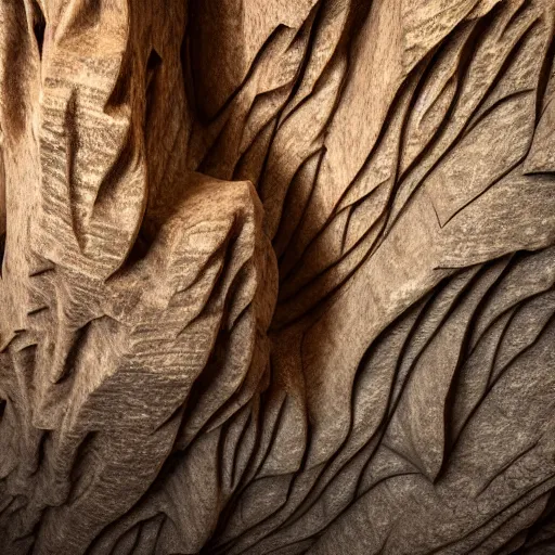 Image similar to detailed photo, cathedrals of carved stone in a canyon grotto, shiny layered geological strata,ground mist swirling vortexes,granular detail, by Sparth and Greg Rutkowski, hypermaximalist,micro details, 3d sculpture,f32,deep depth of field,cinematic lighting,digital rendering,photographic, wide angle,octane render , 4k, artstation, concept art ,