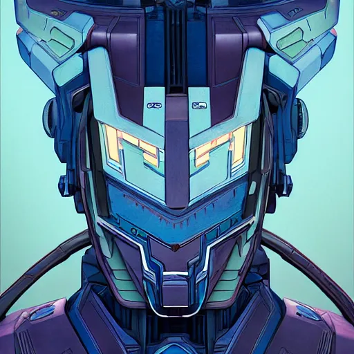 Image similar to 1 9 0 0 transformers rick sanchez portrait by and james jean and erik jones, inspired by ghost in the shell, beautiful fine face features, intricate high details, sharp, ultradetailed, 3 d octane render