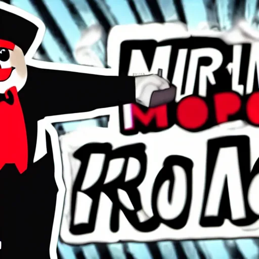 Image similar to Mr Monopoly in an Epic Rap Battles of History video