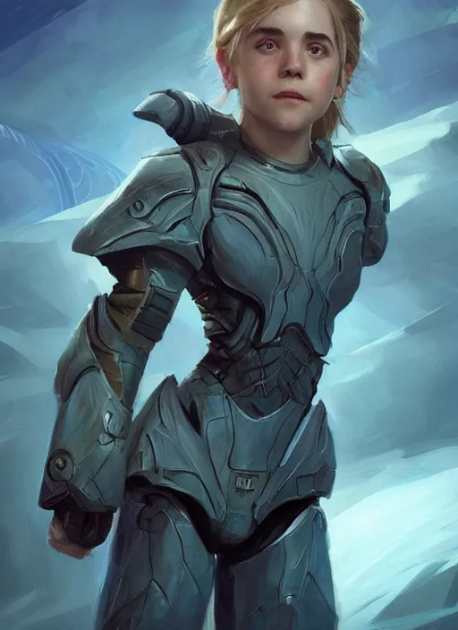 Prompt: Kiernan Shipka, digital painting, concept art, smooth, sharp focus, illustration, from StarCraft by Ruan Jia and Mandy Jurgens and Artgerm and William-Adolphe Bouguerea