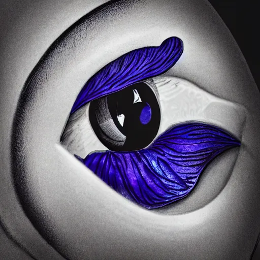 Image similar to detailed picture of an ocular iris for a fashion magazine