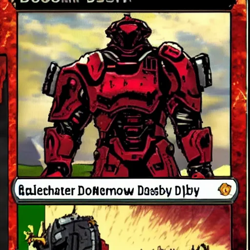 Image similar to doomslayer with rabbit daisy