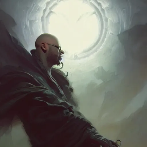 Image similar to lord morpheus king of dreams, grimdark matte fantasy painting, by greg rutkowski, by peter mohrbacher, by brom
