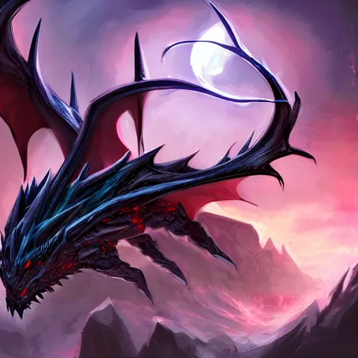 Image similar to Onox dark dragon