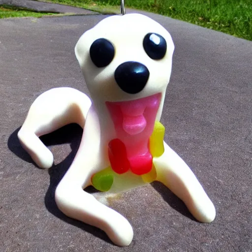 Image similar to gummy dog