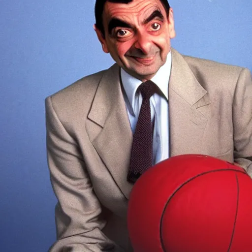 Image similar to 1990 photo of Mr Bean in WWE