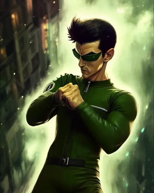 prompthunt: gigachad luigi bodybuilder fighting like saitama wearing a suit  in the mountain, fantasy character portrait, ultra realistic, anime key  visual, full body concept art like ernest khalimov, intricate details,  highly detailed