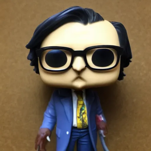 Prompt: Félix Guattari funko pop