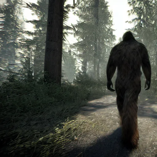 Image similar to bigfoot in escape from tarkov
