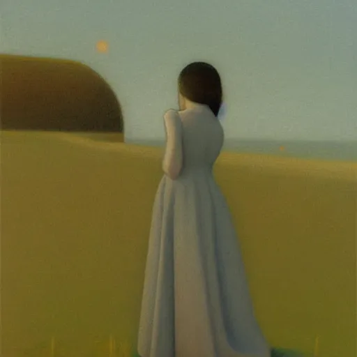 Image similar to a painting in the style of piotr turek and in the style of alphonse osbert and in the style of charles dulac.