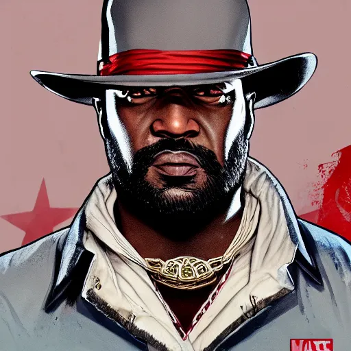 Image similar to Ghostface in red dead redemption 2 4K detail