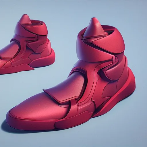 Prompt: futuristic balenciaga and vetements sneakers on gradient background, ultra rendered extreme realism and detail, 8 k, highly detailed, realistic, refined, bautiful, fine art photography, hyper realistic, in the style of greg rutkowski, by artgerm, by gustave dore, by marco turini, photorealistic, elegant, sharp focus, artstation,