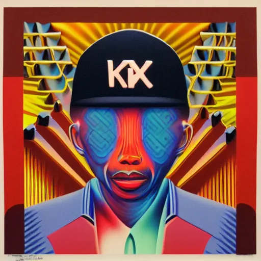 Image similar to hiphop cover by shusei nagaoka, kaws, david rudnick, airbrush on canvas, pastell colours, cell shaded, 8 k - h 7 0 4