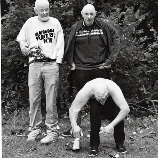 Image similar to found photo of trash humpers getting wild