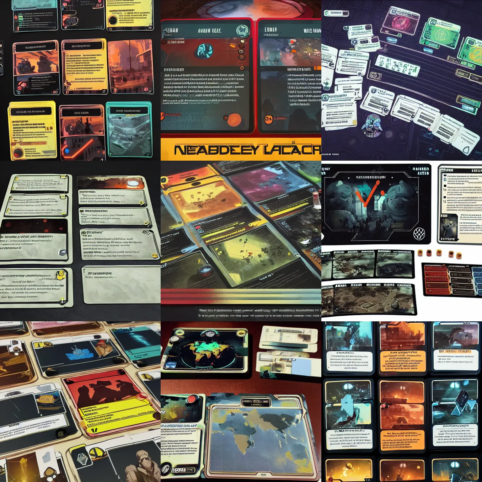 Prompt: pandemic legacy concept art