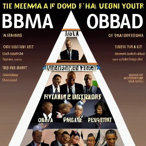 Prompt: obama pyramid