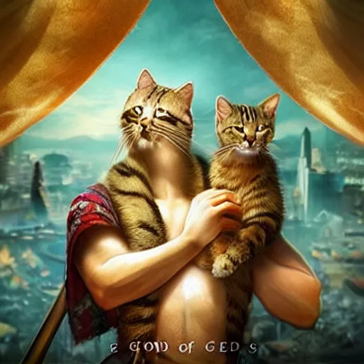 Image similar to god of cats