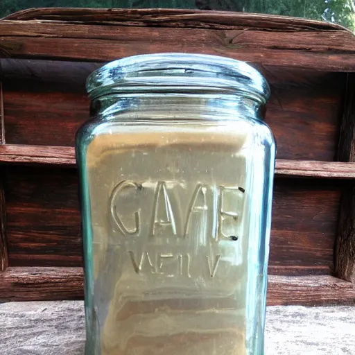 Image similar to a big old jar of I don't give a what