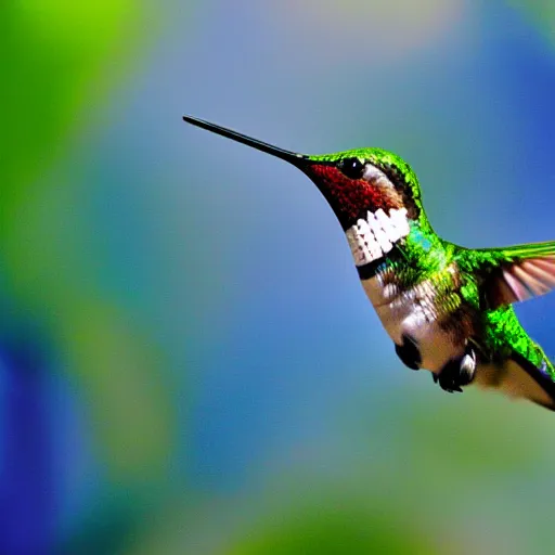 Image similar to hummingbird, swarovski, studio photograph