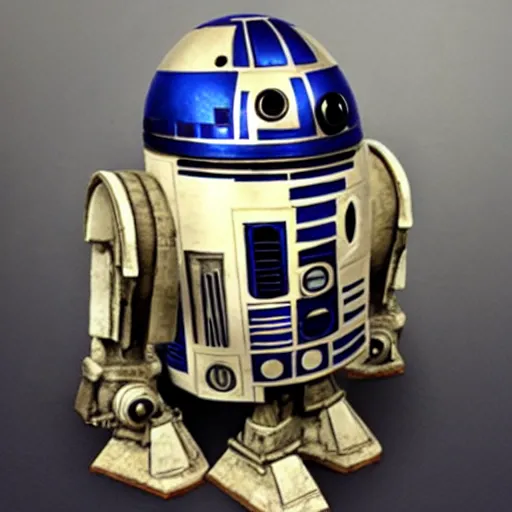 Prompt: a steampunk!!! ( ( r 2 d 2 ) )