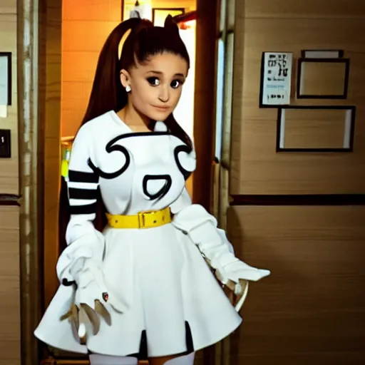 Image similar to ariana grande as a special guest in movie duck tales