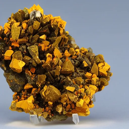 Prompt: wulfenite microcline