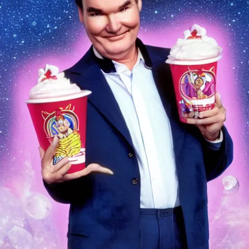 Image similar to Norm MacDonald in a Sailor Moon outfit