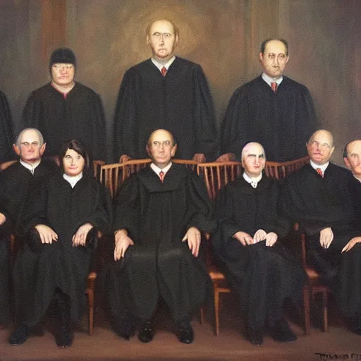 Image similar to supreme court dark painting by turner