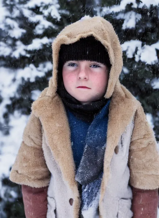 Prompt: portrait photo still of real life young stan marsh, 8 k, 8 5 mm, f. 1 4