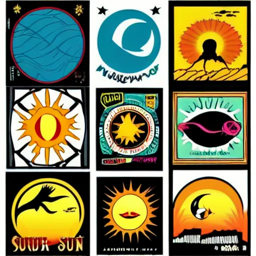 Image similar to amazing logo designs for the sun