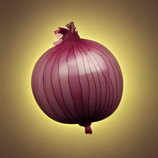 Image similar to onion crying tears cartoon, 3 d render