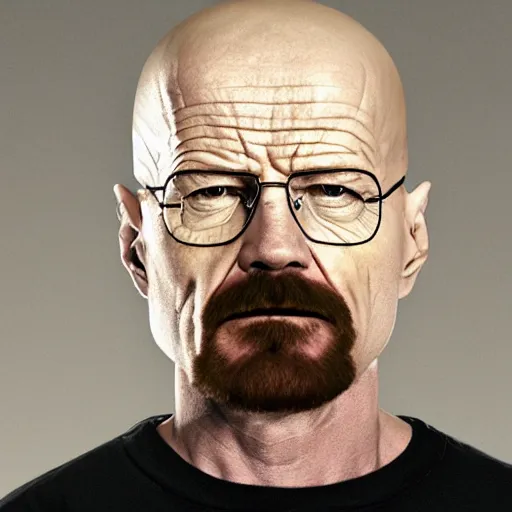 Prompt: walter white taxidermy failure