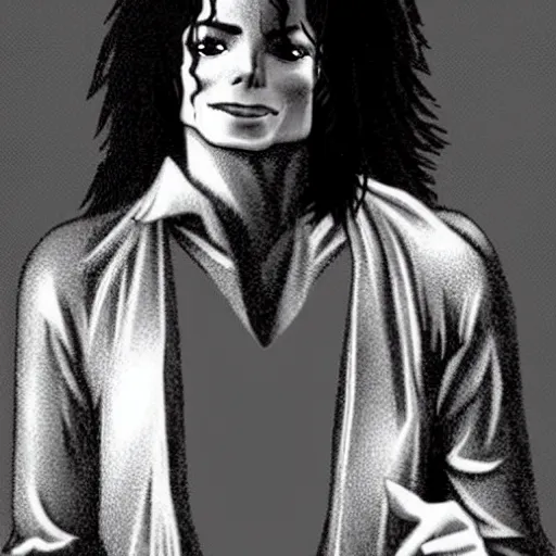 Image similar to michael jackson as jesus christ, old style pictures