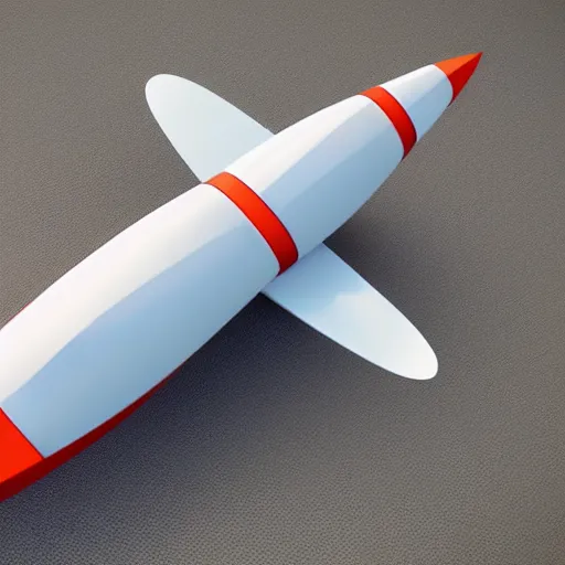 Image similar to if apple designed a rocket ship