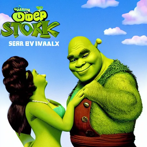 Image similar to shrek movie meets seinfeld tv jerry elaine 1 0 2 4 x 1 0 2 4