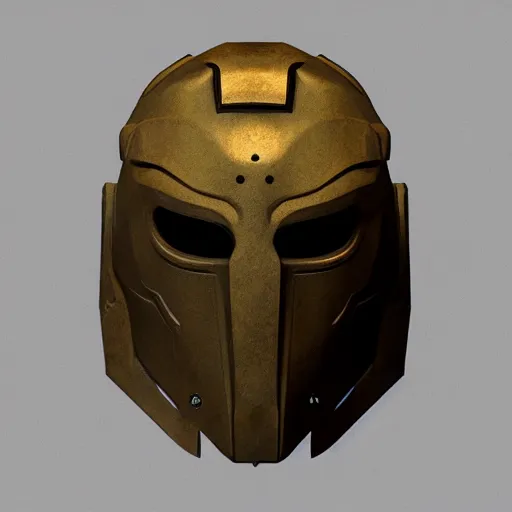 Image similar to mf doom's mask in the style of disco elysium, fan art, concept character, vfx portrait 8 k render on zbrush