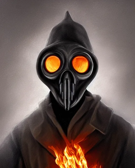 Prompt: a very elegant beautiful outstanding oil painting of a plague doctor as ghost rider, plague doctor mask burnt off, skull showing, 4 k, unreal engine 5, digital art, dramatic lighting, artstation