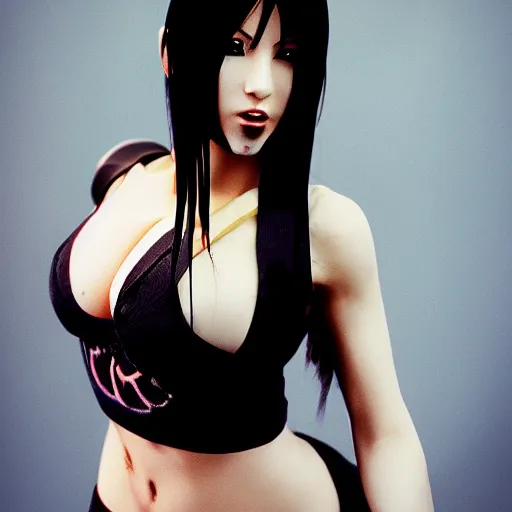 Image similar to tifa from ff 7