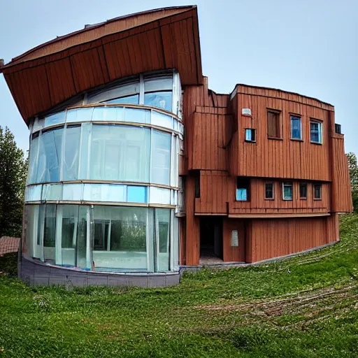 Image similar to High-tech house in Ufa