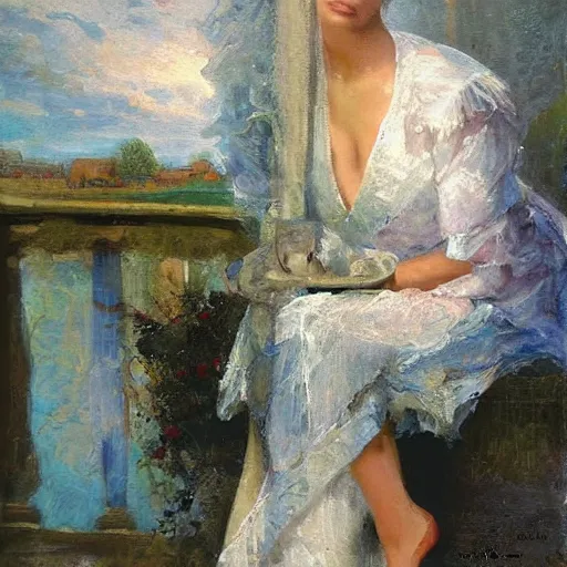 Image similar to The faithful wife by Vladimir Volegov