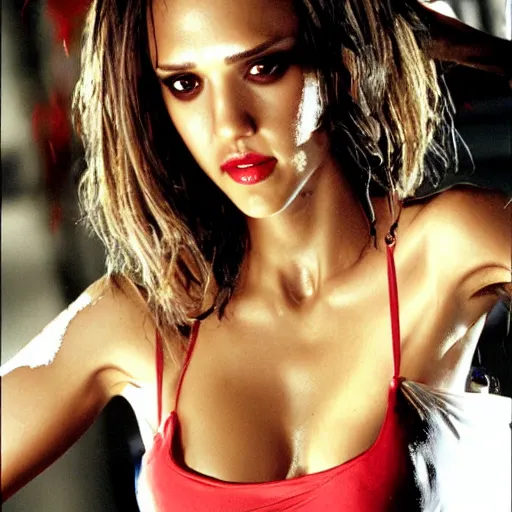 Image similar to jessica alba, vampire the masquerade bloodlines, troika games, vtmb, vtm